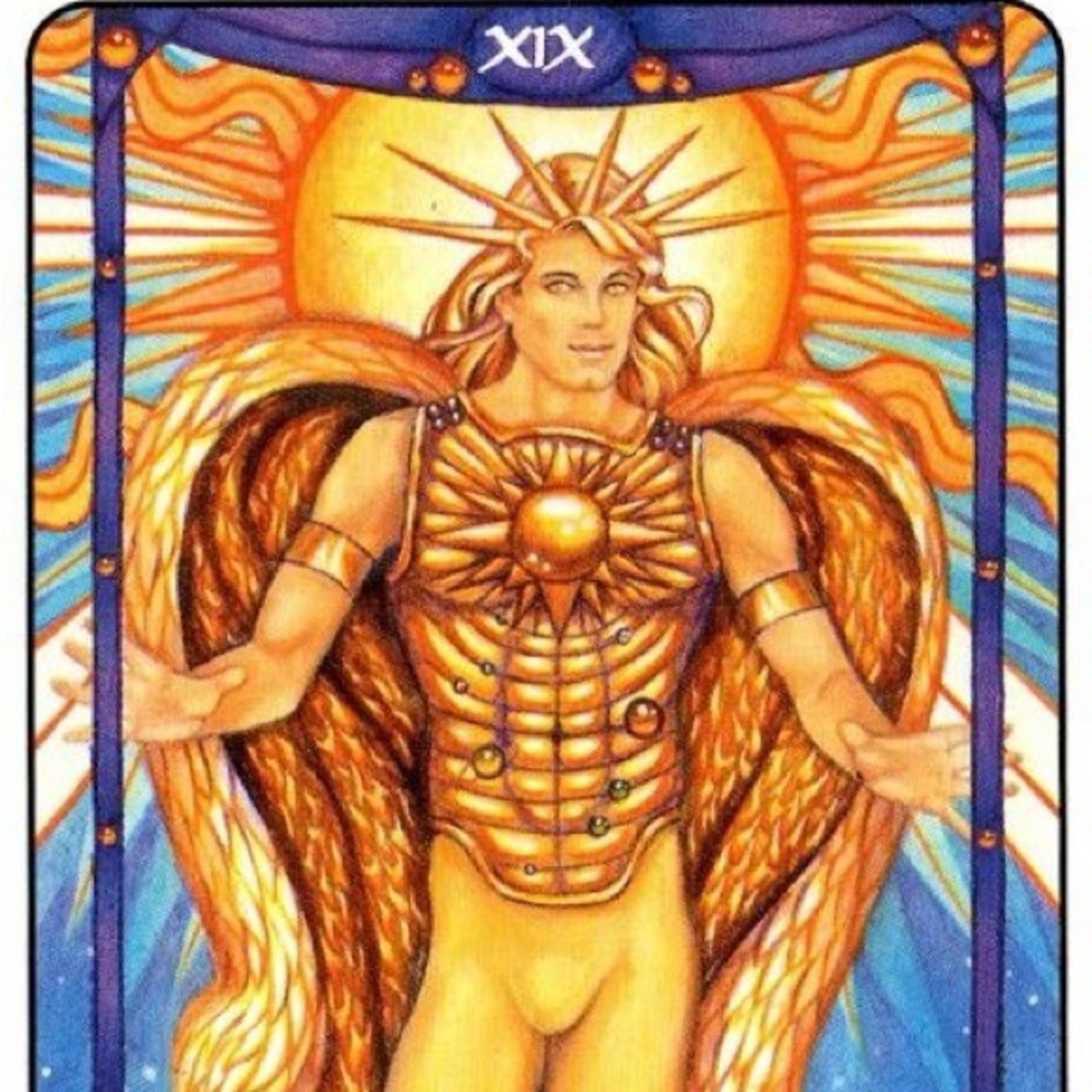 Out of Print Art Nouveau Tarot Deck by Matt Meyers rare, collectible - Picture 5 of 6